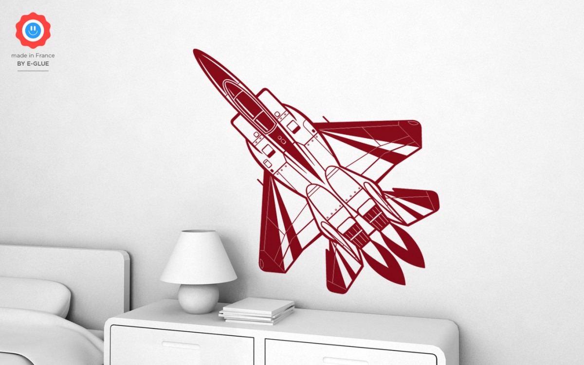 fighter plane wall decals (XL)