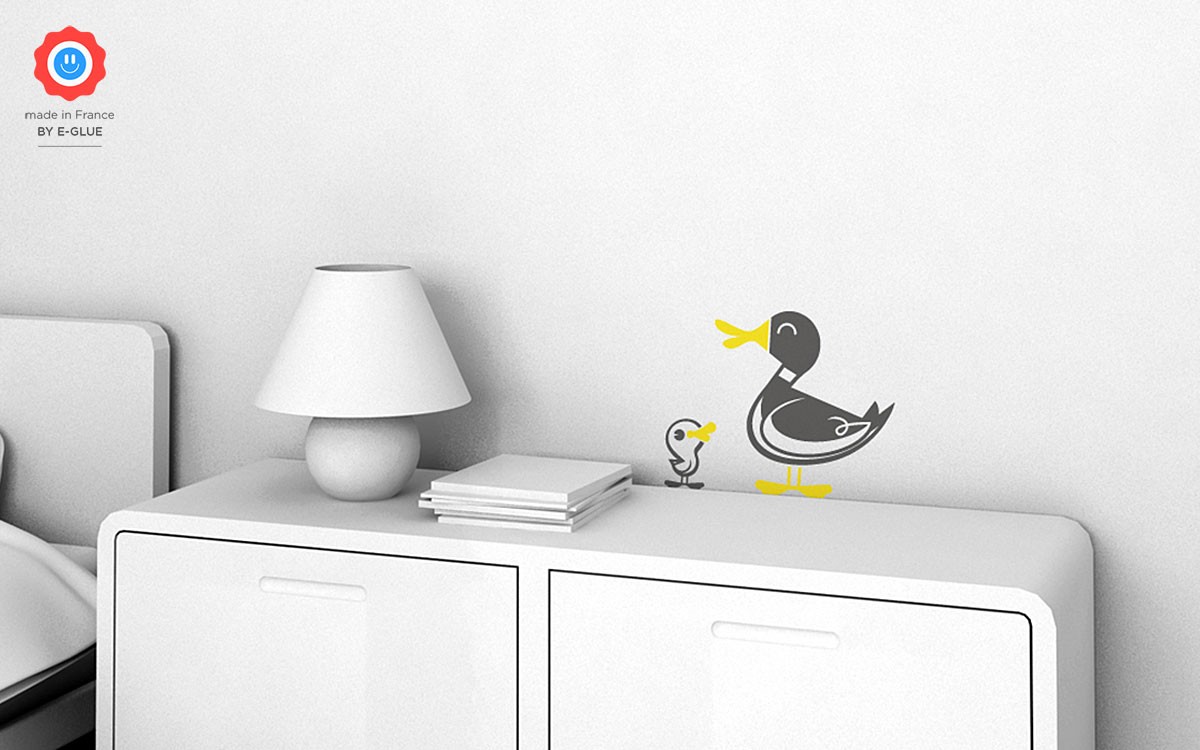 stickers enfant canard