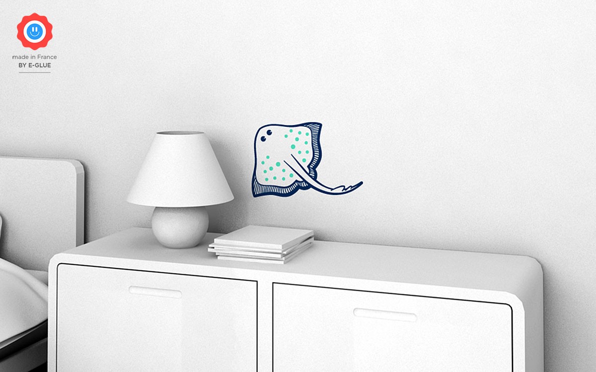 stingray kids wall decals