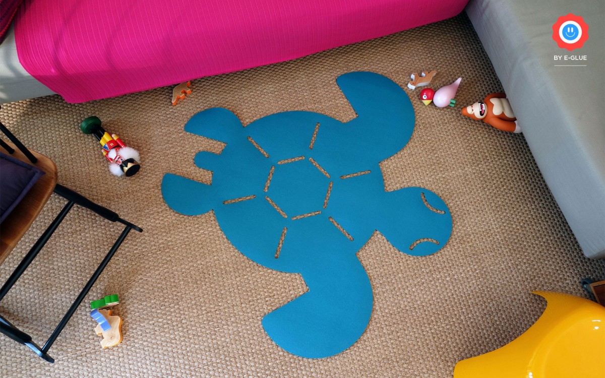 tapis enfants tortue