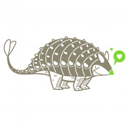 ankylosaur dinosaur kids wall decals