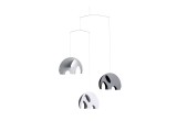 grey elephant baby mobile Flensted for baby nursery decoration