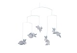 bunny nursery mobile Flensted for baby room decoration