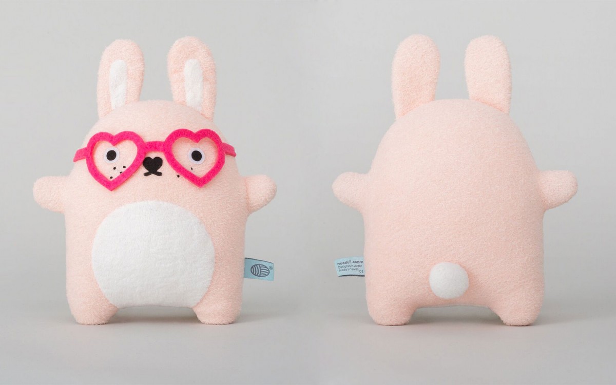 rabbit plush toy Ricebonbon pink