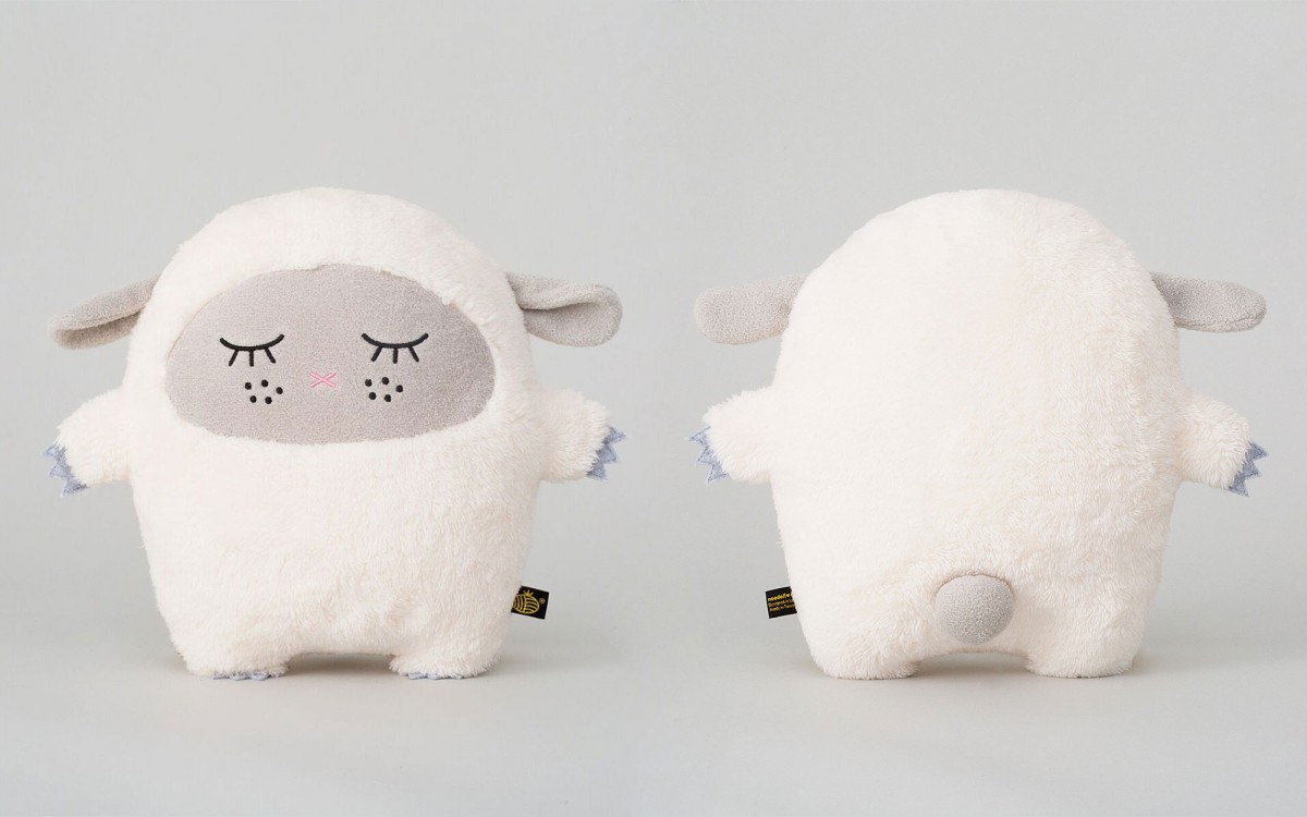 muñeco peluche Ricewool blanco