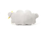 cloud plush cushion grey