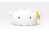 white cloud plush cushion for babies and kids by Noodoll
