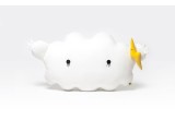 cojin peluche felpa nube blanco para bebé y niños por Noodoll