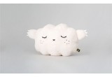 white cloud plush cushion for babies and kids by Noodoll