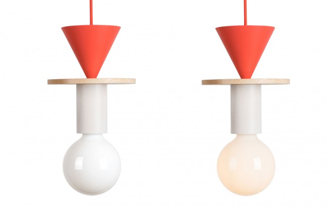 lámpara de techo junit record - diseño escandinavo