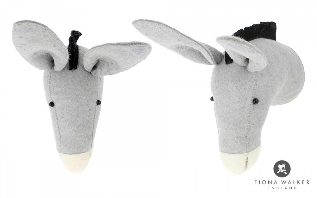trofeo de pared burro con sombrero