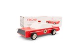 Firechief wood toy car by Candylabtoys