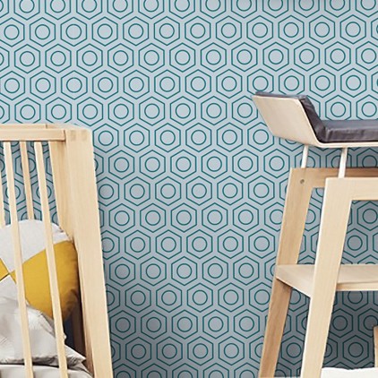 papier peint enfants boulons