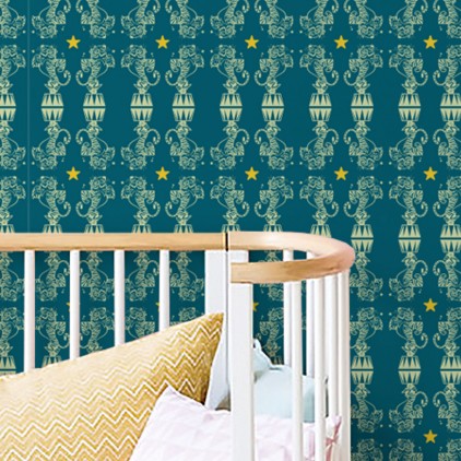 papier peint tigre du cirque (vertical)