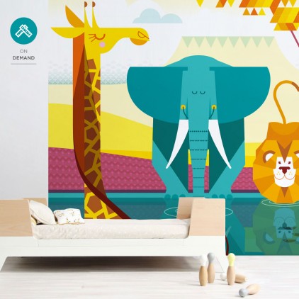 Mural Infantil Papel Pintado a Medida