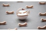 wooden white swan toy Labu by Kutulu design