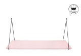 Light pink Babou wall shelf for baby girl nursery by Rose in April