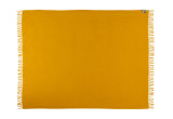 couverture enfant Silkeborg Uldspinderi en laine scandinave jaune tournesol