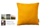 sunflower yellow Scandinavia wool children's throw cushion