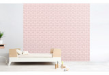 pink flamingo wallpaper for kids room, girls room