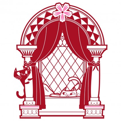 vinilos infantiles cama niña decorado de princesa