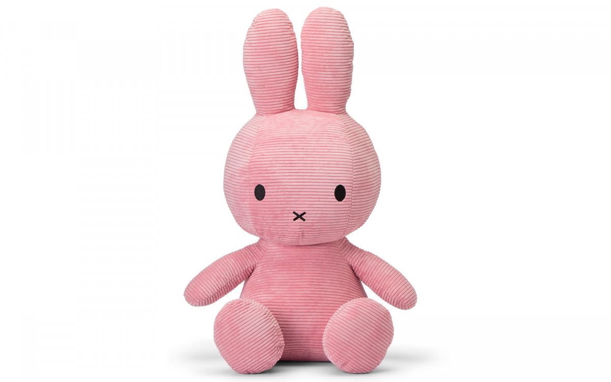 pana conejito Miffy rosa 24 cm