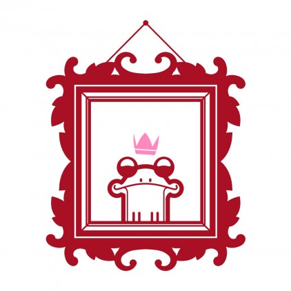 vinilos infantiles cama niña princesa príncipe azul