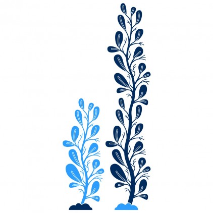 algaes underwater world kids wall decals