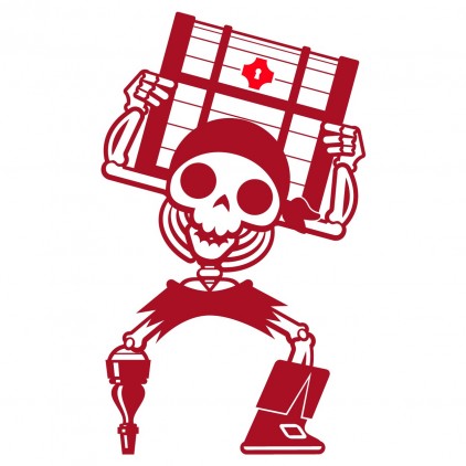 stickers enfant garçon pirate corsaire marin