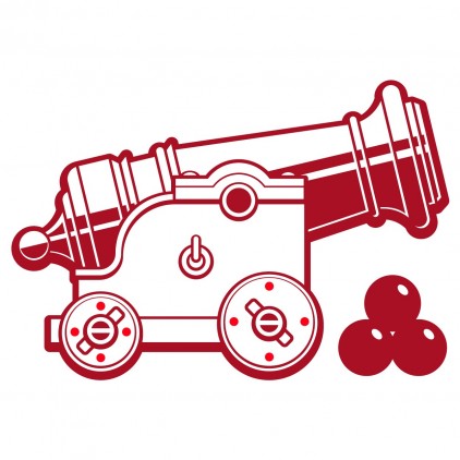 vinilos infantiles cama niño pirata corsario marinero cañón