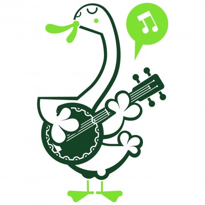 goose farm animals kids wall decals