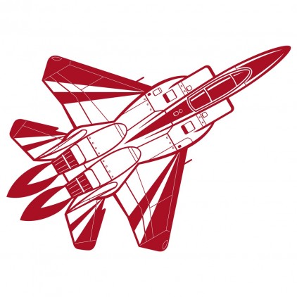 xxl mirage fighter planes kids wall decal