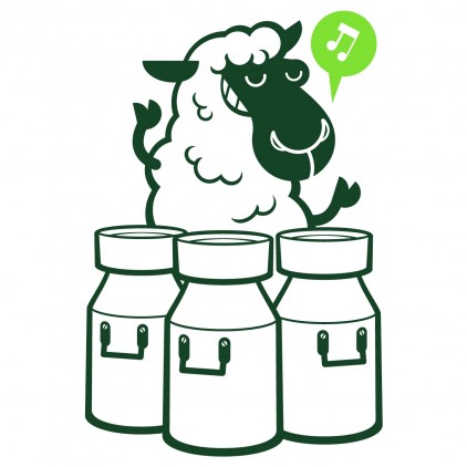 sheep farm animals kids wall decals