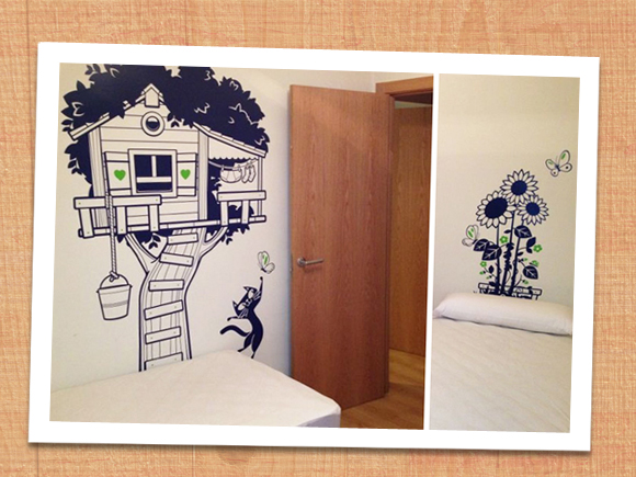 tree kids wall decals by e-glue stickers