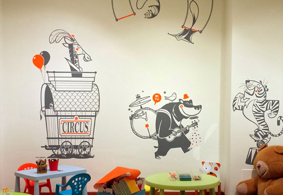 e-glue kids wall decals at eurekakids