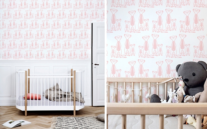 Decorating ideas, Baby Room wall decoration by E-Glue design studio