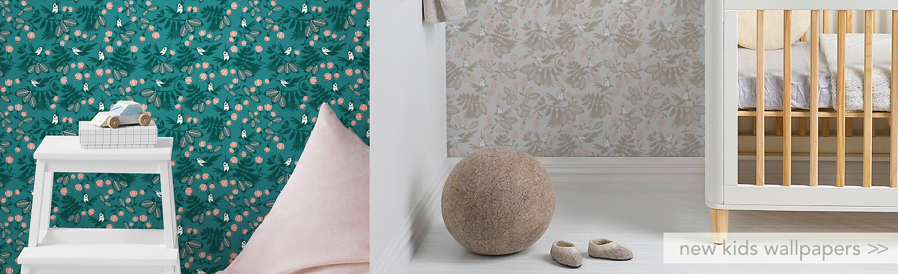 new wallpapers for baby nursery and kids room
