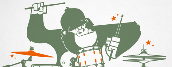 vinilos infantiles jungla