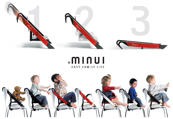 HANDYSITT by MINUI // portable high chair