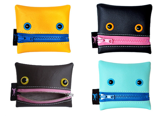 STICHPIXIE // monster coin pouches