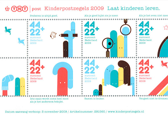 © CHRISTIAN BORSTLAP // kinderpostzegels 2009