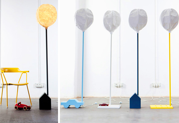 BEVK PEROVIĆ for VERTIGO Bird // smoke collection of floor lamps