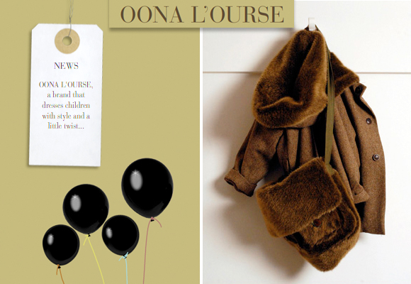 OONA L'OURSE // new clothing brand for kids