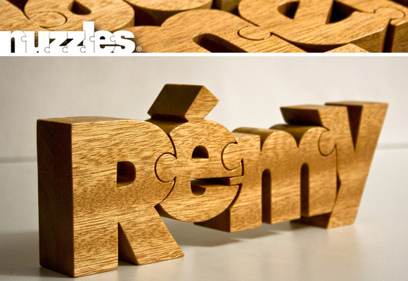NUZZLES // Rémy wooden puzzle