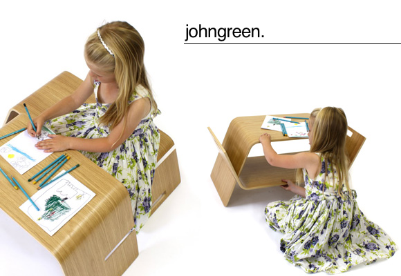 JOHN GREEN // table, bench and desk at a time