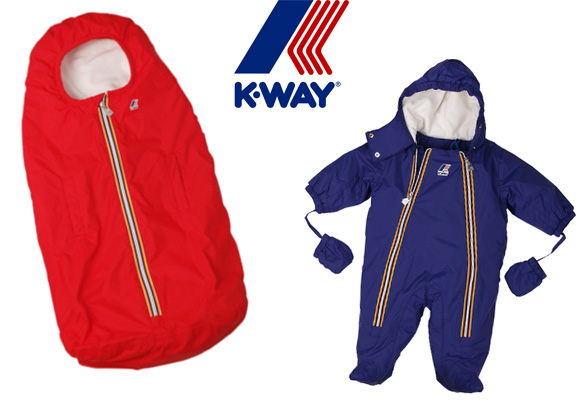 K-WAY FOR KIDS // baby overall & sack