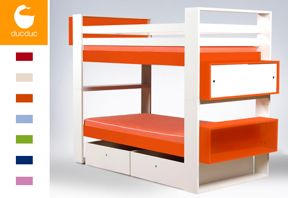DUC DUC // austin orange bunk bed