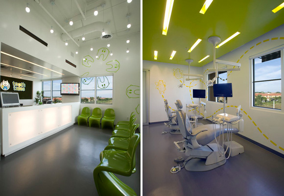 EVOKE DESIGN // dental office for kids in Miramar, FL USA