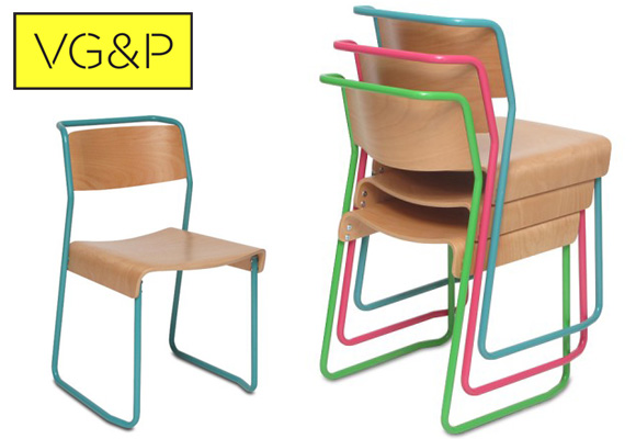 KLAUSER & CARPENTER for VERY GOOD & PROPER // canteen utility chair