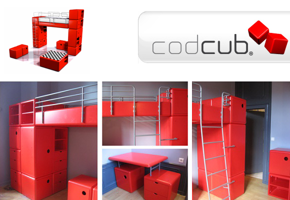 CHARLES-ERIC CLOUET D'ORVAL for CODCUB // children design furniture